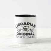 Librarian de Originele Motor van het Onderzoek Mok (Midden)