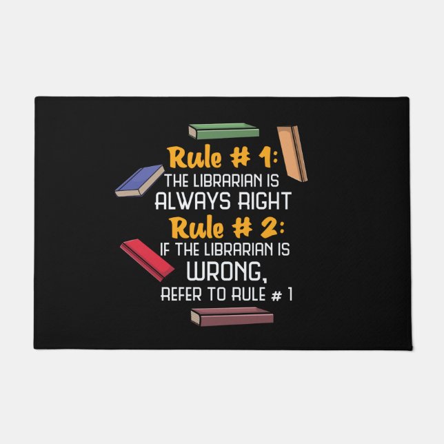 Librarian Deurmat (Voorkant)