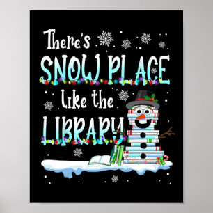 Librarian Er is sneeuwruimte zoals de bibliotheek  Poster