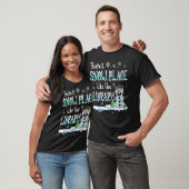Librarian Er is sneeuwruimte zoals de bibliotheek T-shirt (Unisex)