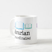 Librarian Extraordinaire Koffiemok (Voorkant links)