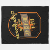 Librarian Fleece Deken (Voorkant (Horizontaal))