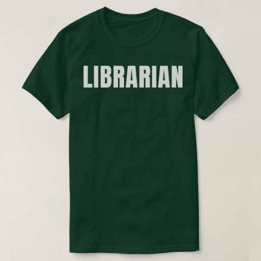 Librarian Funny Job Title Professionals Birthday G T-shirt (Design voorkant)