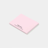 Librarian Gift Funny Circular Kies een kleur Post-it® Notes (Schuin)