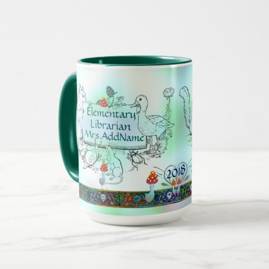 Librarian Gift Mok (Voorkant links)