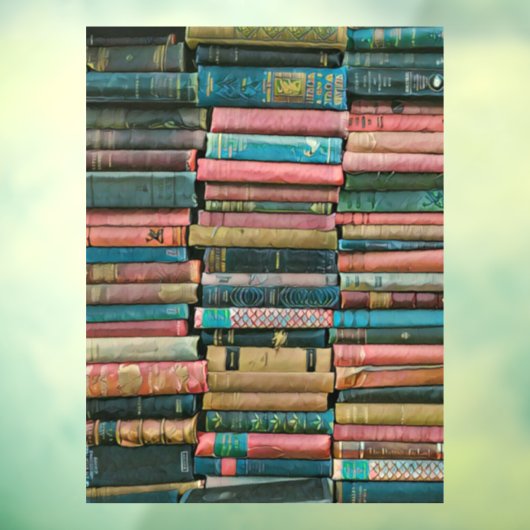 Librarian giften voor haar raamsticker (Vel 3)