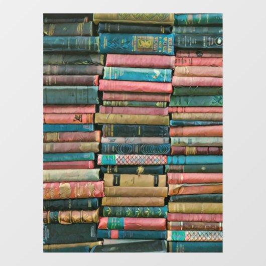 Librarian giften voor haar raamsticker (Vel)