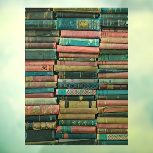 Librarian giften voor haar raamsticker (Vel 3)