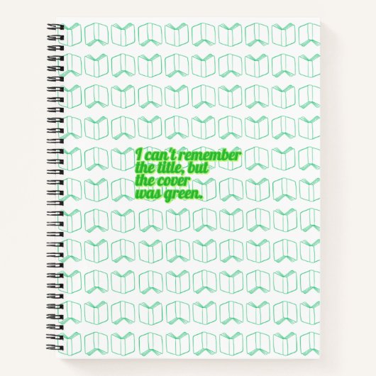 Librarian Humor spiraalgebonden Notitieboek (Voorkant)