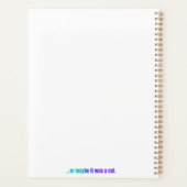 LIBRARIAN HUMOR spiraalplanner Planner (Achterkant)