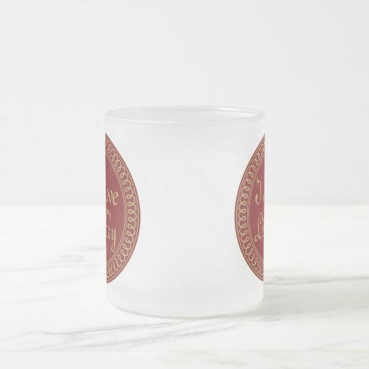 Librarian I Love My Library Froft Mok Gift (Center)