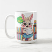 Librarian-in-Training Star – Rabbit Edition Koffiemok (Links)