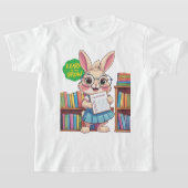 🐰📚 Librarian-in-Training Star – Rabbit Edition T-shirt (Laagn)