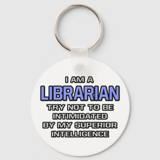 Librarian Joke ... Superieure intelligentie Sleutelhanger