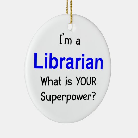 Librarian Keramisch Ornament (Rechts)