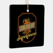 Librarian Keramisch Ornament (Rechts)
