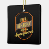 Librarian Keramisch Ornament (Links)