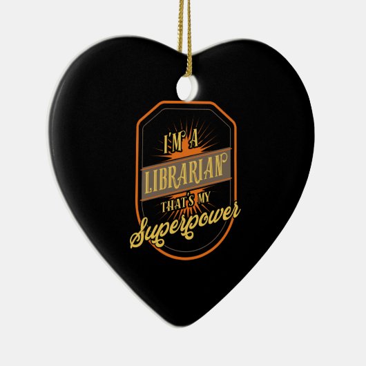 Librarian Keramisch Ornament (Rechts)