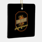 Librarian Keramisch Ornament (Rechts)