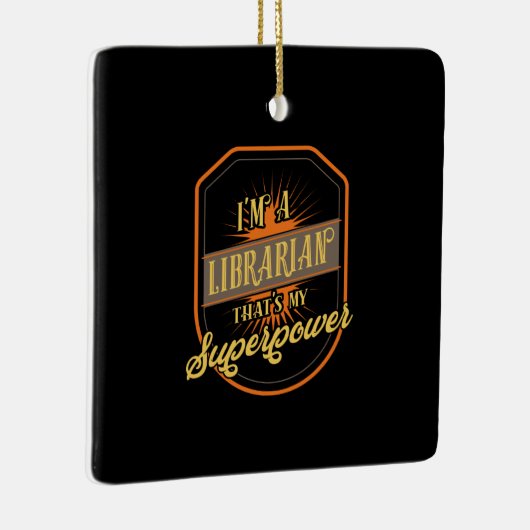 Librarian Keramisch Ornament (Rechts)