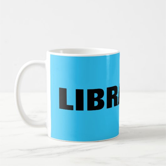 Librarian Koffiemok (Links)