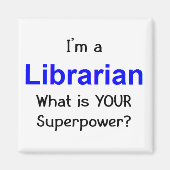 Librarian Magneet (Voorkant)