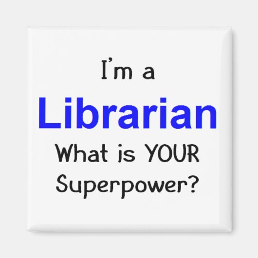 Librarian Magneet (Voorkant)