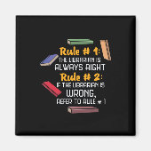 Librarian Magneet (Voorkant)