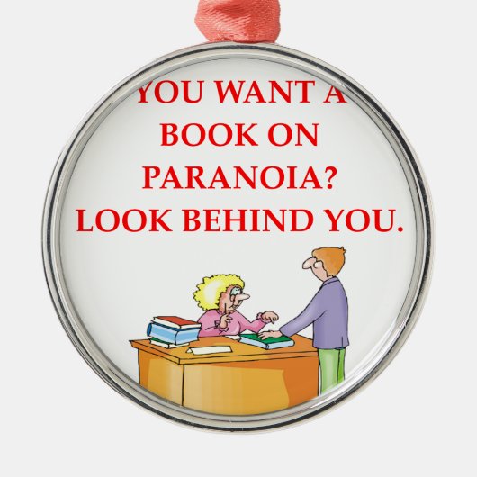 LIBRARIAN METALEN ORNAMENT (Voorkant)