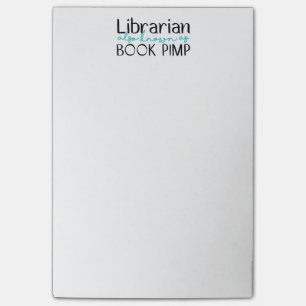 Librarian ook gekend als Book Pimp Blocnote Post-it® Notes