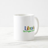 Librarian Original Search Engine Koffiemok (Voorkant rechts)