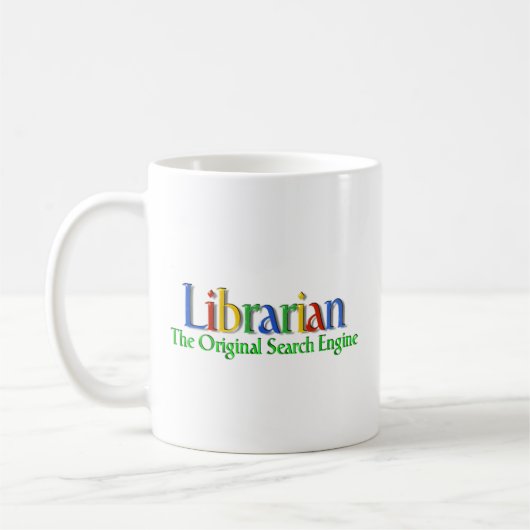 Librarian Original Search Engine Koffiemok (Links)