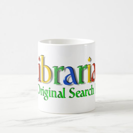 Librarian Original Search Engine Koffiemok (Center)