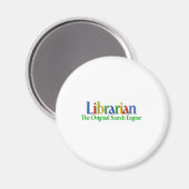 Librarian Original Search Engine Magneet (Voorkant / Achterkant)