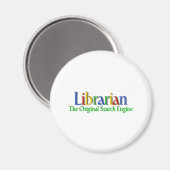 Librarian Original Search Engine Magneet (Voorkant / Achterkant)