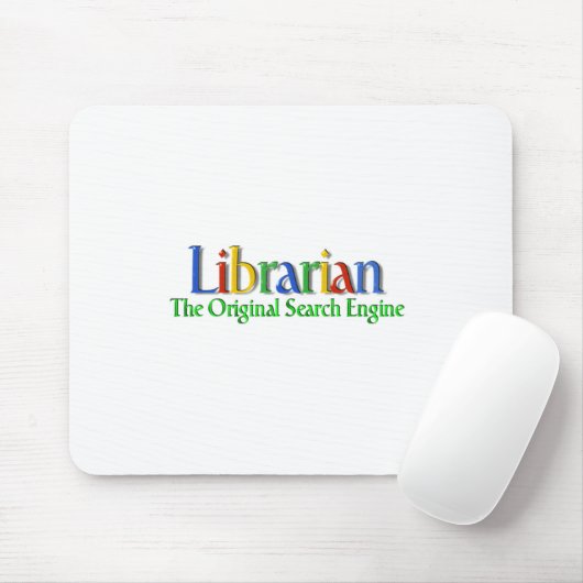 Librarian Original Search Engine Muismat (Met muis)