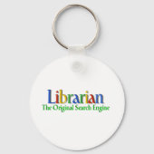 Librarian Original Search Engine Sleutelhanger (Voorkant)