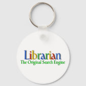 Librarian Original Search Engine Sleutelhanger (Voorkant)