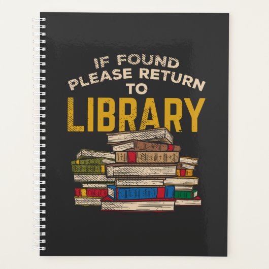 Librarian Reading Gift Planner (Voorkant)