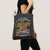 Librarian Reading Gift Tote Bag (Dichtbij)