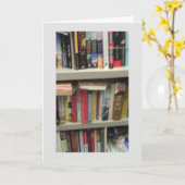 Librarian Retication Greetings Kaart (Gele Bloem)