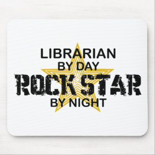 Librarian Rock Star by Night Muismat