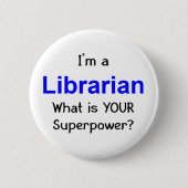 Librarian Ronde Button 5,7 Cm (Voorkant)