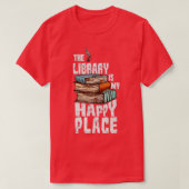 Librarian Shirt Funny Library Shirt Reading Book L (Design voorkant)