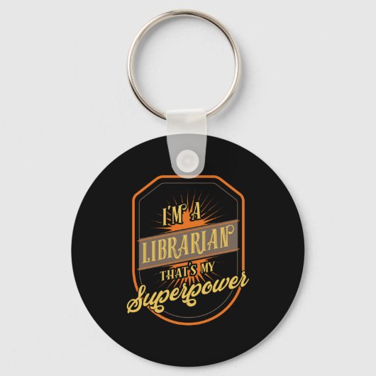 Librarian Sleutelhanger (Voorkant)