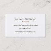 Librarian Slogans Visitekaartjes (Achterkant)