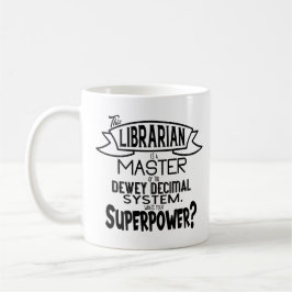 Librarian Superpower Koffiemok