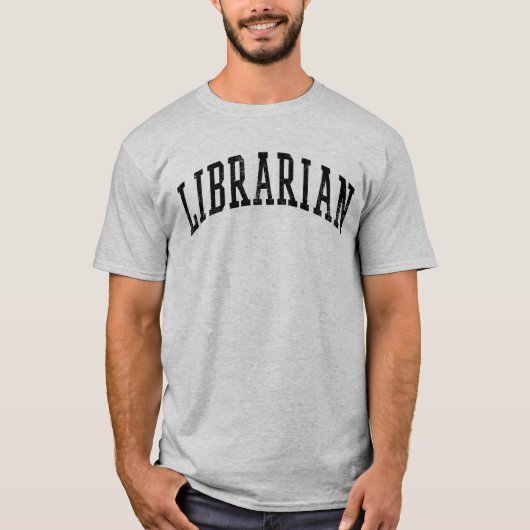 Librarian T-shirt (Voorkant)