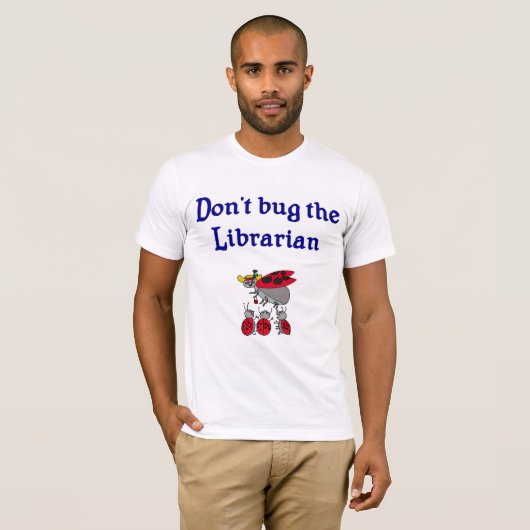 Librarian t-shirt (Voorkant volledig)