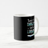 Librarian There's Snow Place Like The Library Chri Koffiemok (Voorkant rechts)